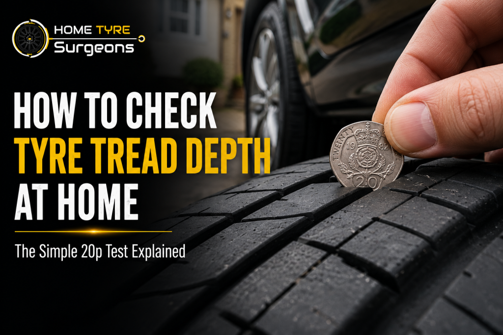 How to Check Tyre Depth at Home