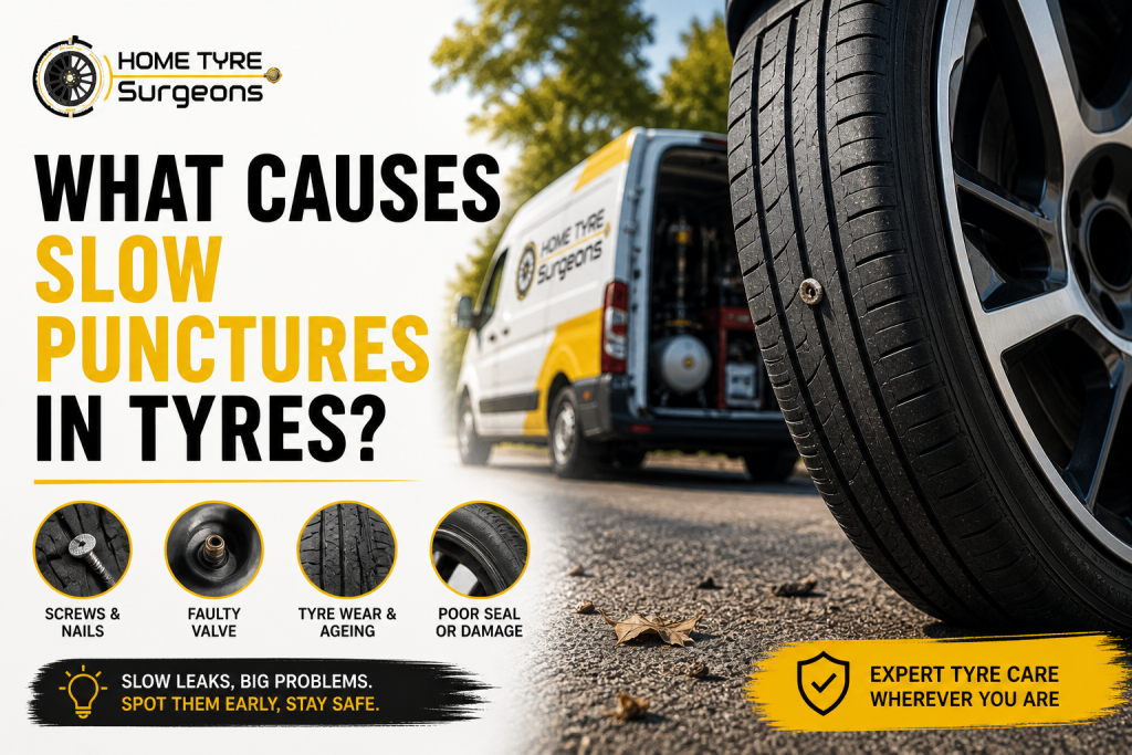 What Causes Slow Punctures in Tyres