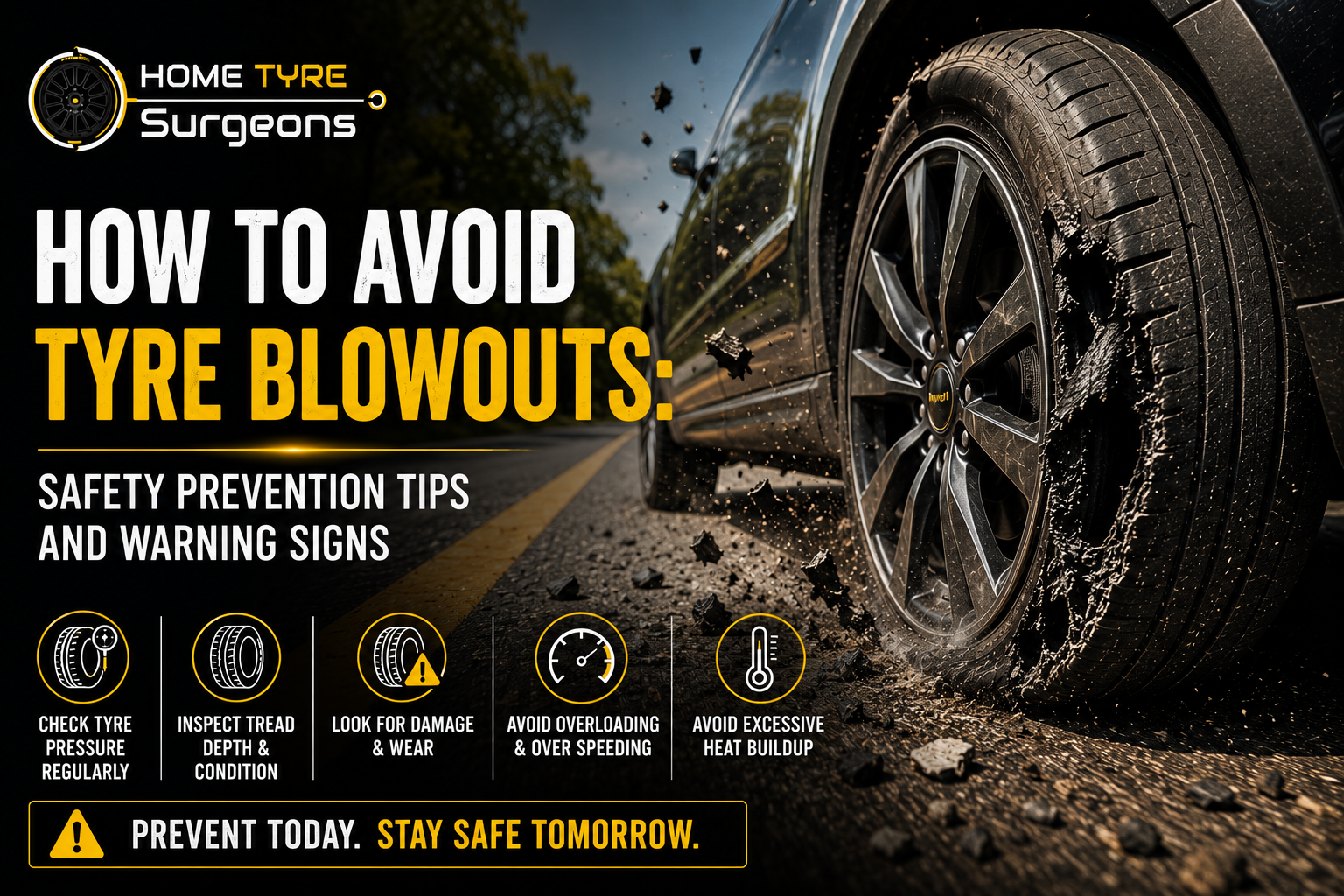 How to Avoid Tyre Blowouts
