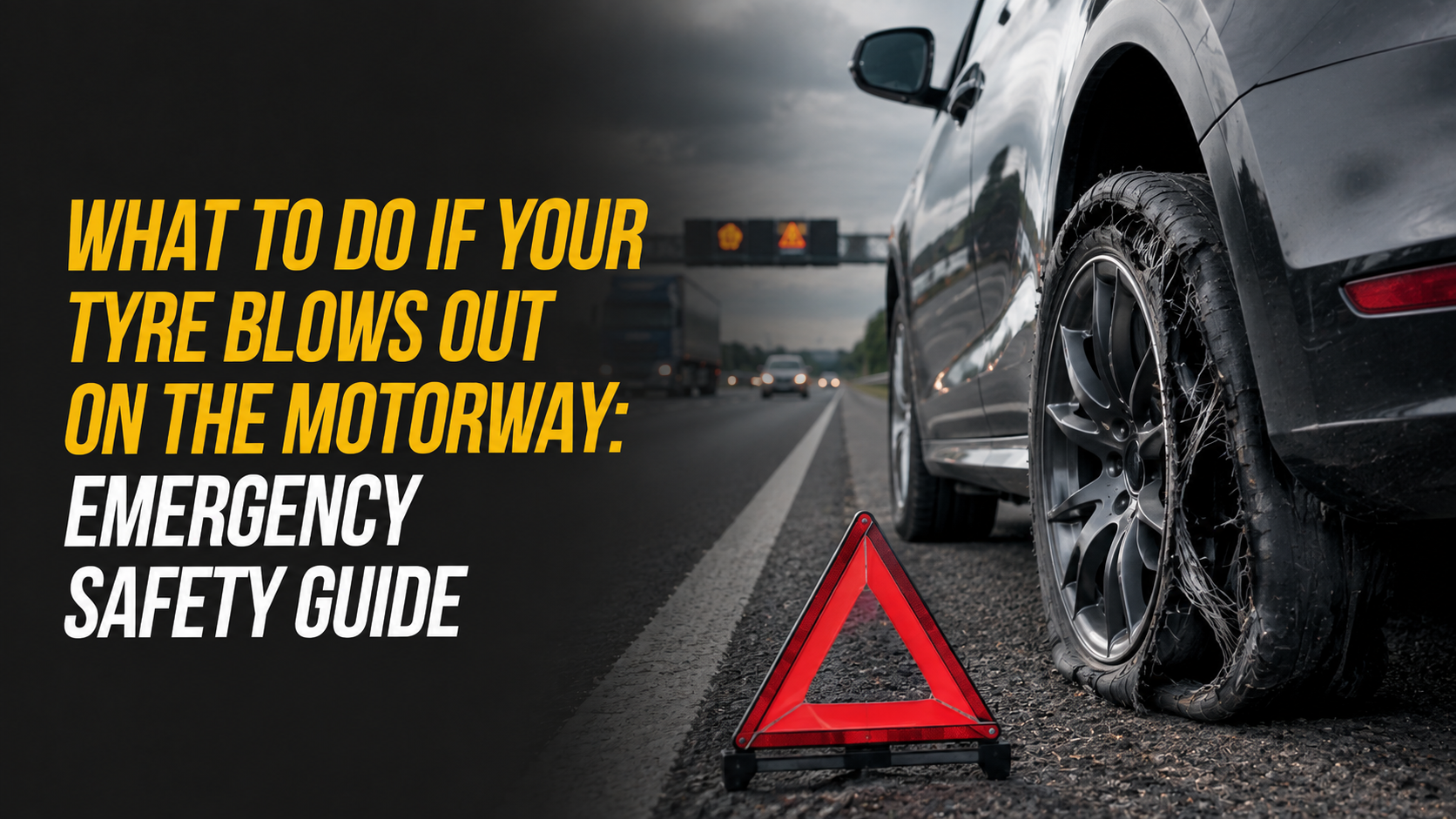 What to Do If Your Tyre Blows Out on the Motorway
